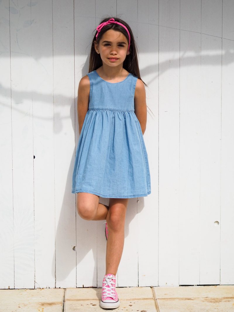 Vestido denim fresh