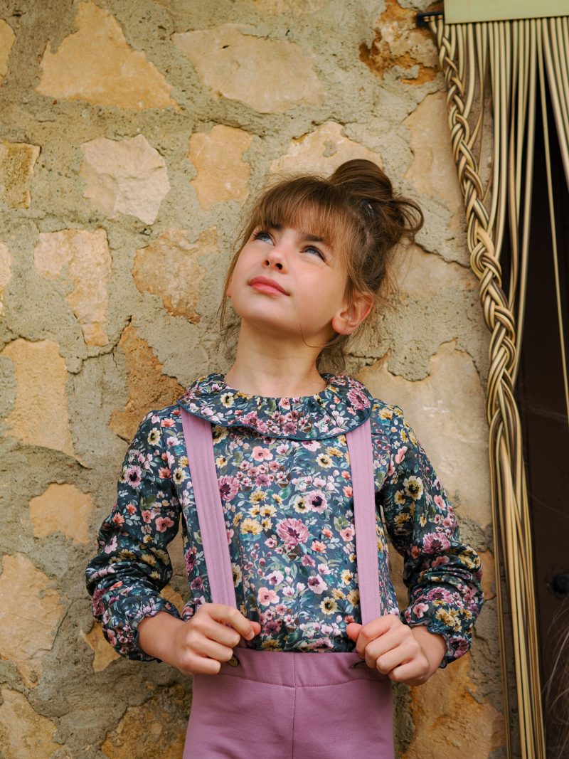 Blusa flores grandes