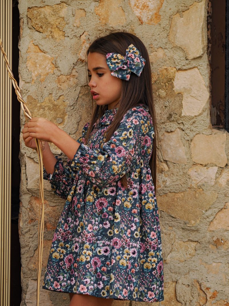 Vestido flores grandes