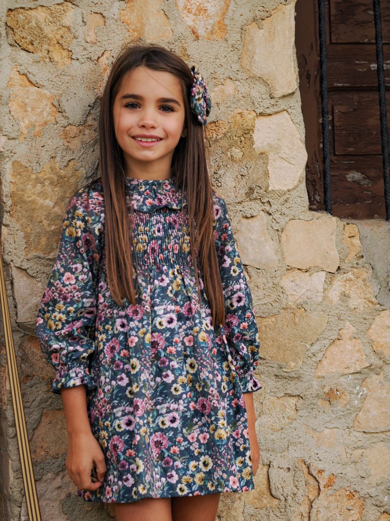 Vestido flores grandes