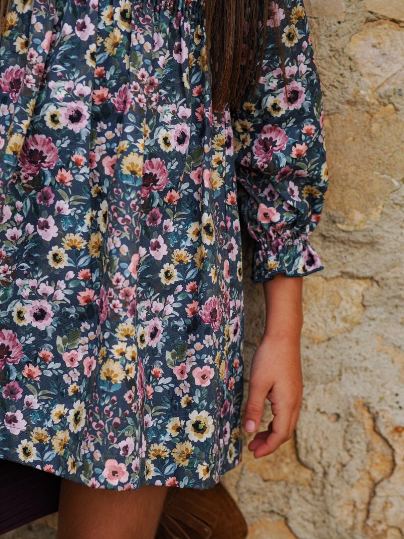 Vestido flores grandes