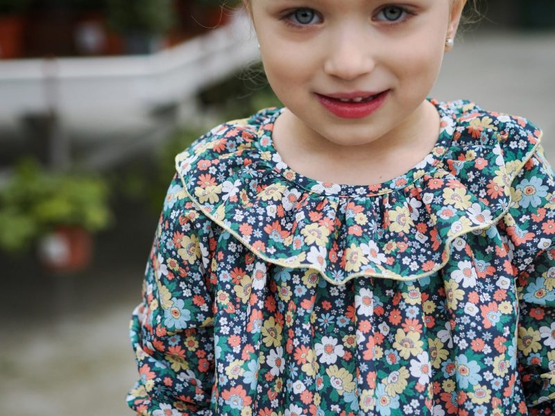 Baby con braguita garden