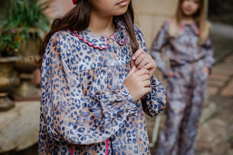 Vestido animal print
