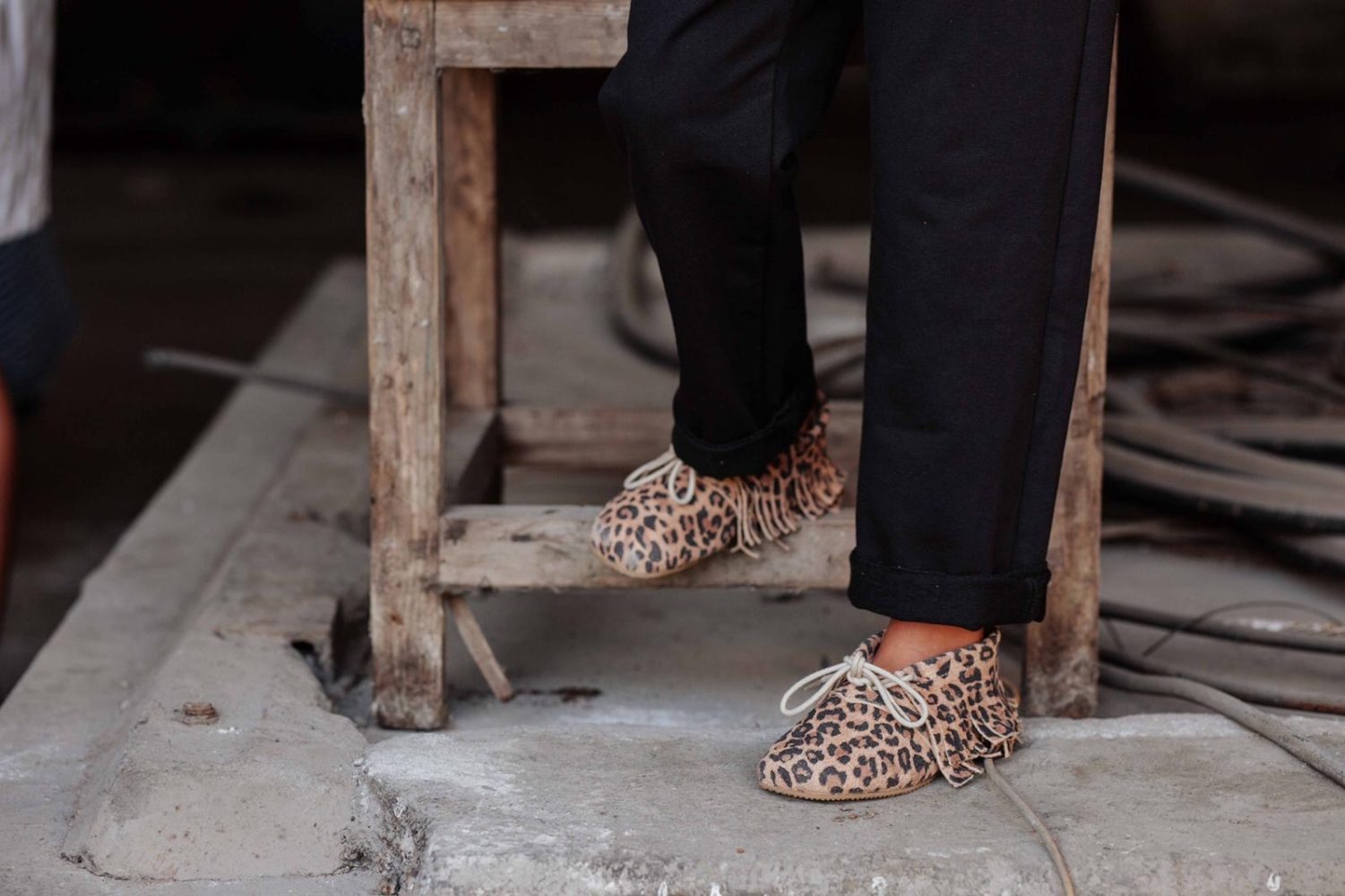 Boot animal print