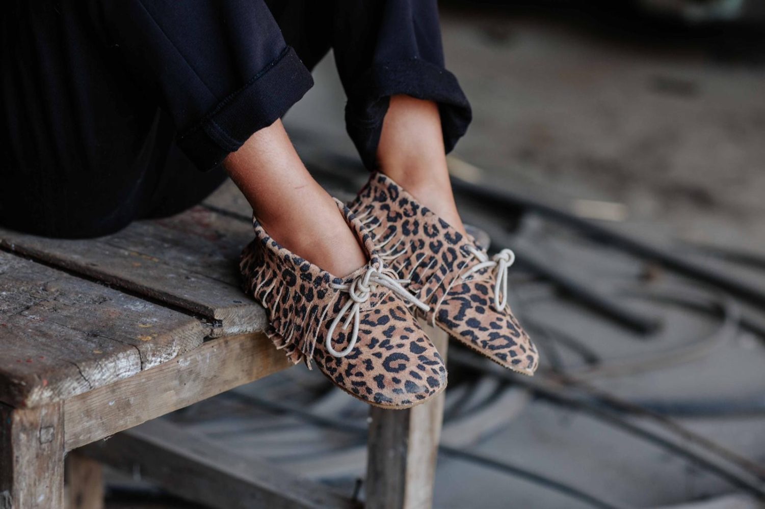 Boot animal print